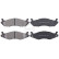 Brake Pad Set, disc brake 38203 ABS, Thumbnail 3