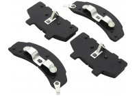 Brake Pad Set, disc brake 38215 ABS