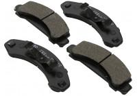 Brake Pad Set, disc brake 38249 ABS
