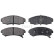 Brake Pad Set, disc brake 38315 ABS, Thumbnail 3