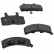 Brake Pad Set, disc brake 38369 ABS