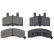Brake Pad Set, disc brake 38370 ABS, Thumbnail 4