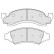 Brake Pad Set, disc brake 38375 ABS, Thumbnail 2