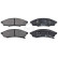 Brake Pad Set, disc brake 38376 ABS, Thumbnail 3