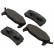 Brake Pad Set, disc brake 38377 ABS