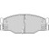Brake Pad Set, disc brake 38397 ABS, Thumbnail 2