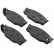 Brake Pad Set, disc brake 38397 ABS