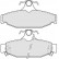 Brake Pad Set, disc brake 38413 ABS, Thumbnail 2