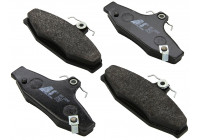 Brake Pad Set, disc brake 38413 ABS