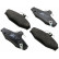 Brake Pad Set, disc brake 38413 ABS