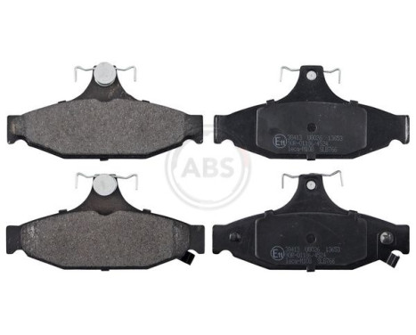 Brake Pad Set, disc brake 38413 ABS, Image 3