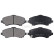 Brake Pad Set, disc brake 38418 ABS, Thumbnail 3