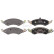Brake Pad Set, disc brake 38421 ABS, Thumbnail 3