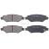 Brake Pad Set, disc brake 38428 ABS, Thumbnail 3