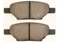 Brake Pad Set, disc brake 38438 ABS