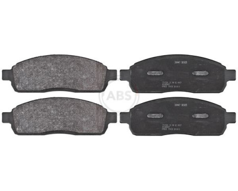 Brake Pad Set, disc brake 38447 ABS, Image 3
