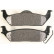 Brake Pad Set, disc brake 38448 ABS