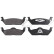 Brake Pad Set, disc brake 38448 ABS, Thumbnail 3