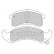 Brake Pad Set, disc brake 38505 ABS, Thumbnail 3