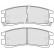 Brake Pad Set, disc brake 38508 ABS, Thumbnail 2