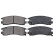 Brake Pad Set, disc brake 38508 ABS, Thumbnail 3