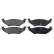 Brake Pad Set, disc brake 38544 ABS, Thumbnail 2