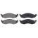 Brake Pad Set, disc brake 38576 ABS, Thumbnail 3