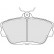 Brake Pad Set, disc brake 38598 ABS, Thumbnail 2