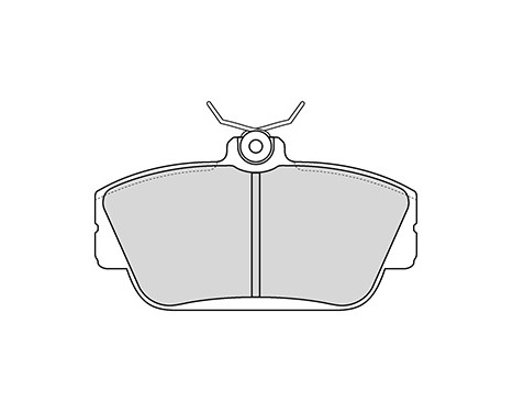 Brake Pad Set, disc brake 38601 ABS, Image 2