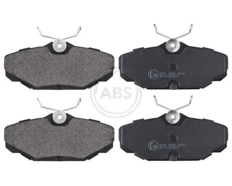 Brake Pad Set, disc brake 38610 ABS, Image 3