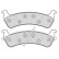 Brake Pad Set, disc brake 38625 ABS, Thumbnail 2
