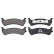 Brake Pad Set, disc brake 38625 ABS, Thumbnail 3