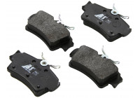 Brake Pad Set, disc brake 38627 ABS