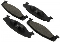 Brake Pad Set, disc brake 38632 ABS