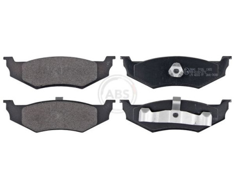 Brake Pad Set, disc brake 38641 ABS, Image 4