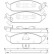 Brake Pad Set, disc brake 38650 ABS, Thumbnail 2