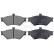 Brake Pad Set, disc brake 38659 ABS, Thumbnail 3