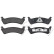 Brake Pad Set, disc brake 38664 ABS, Thumbnail 2