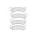 Brake Pad Set, disc brake 38666 ABS, Thumbnail 2