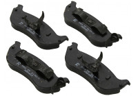 Brake Pad Set, disc brake 38674 ABS
