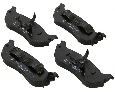 Brake Pad Set, disc brake 38674 ABS