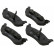 Brake Pad Set, disc brake 38674 ABS