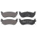 Brake Pad Set, disc brake 38674 ABS, Thumbnail 3