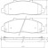 Brake Pad Set, disc brake 38679 ABS, Thumbnail 2