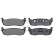Brake Pad Set, disc brake 38711 ABS, Thumbnail 3
