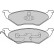 Brake Pad Set, disc brake 38715 ABS, Thumbnail 2