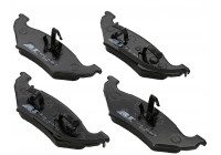 Brake Pad Set, disc brake 38715 ABS