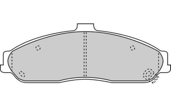 Brake Pad Set, disc brake 38731 ABS, Image 2