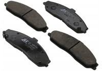 Brake Pad Set, disc brake 38731 ABS