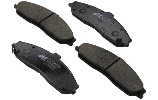 Brake Pad Set, disc brake 38731 ABS